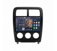 Pantalla Carplay Coche Inalámbrica para Dodge Caliber 2009-2013 Enlace Espejo, Navegación, Siri, Aux, Bluetooth, Airplay, Lectura de Vídeo, Navegación GPS, Mirror, 8 Nuclear 6G+128G