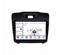 Pantalla Carplay Coche Inalámbrica para Isuzu D-MAX DMAX Chevrolet S10 2015-2018 Enlace Espejo, Navegación, Siri, Aux, Bluetooth, Airplay, Lectura de Vídeo, Navegación, 4 Nuclear 4G+64G