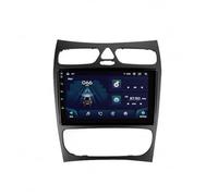 Pantalla Carplay Coche Inalámbrica para Mercedes Benz C-Class W203 W209 2002-2005 Enlace Espejo, Navegación, Siri, Aux, Bluetooth, Airplay, Lectura de Vídeo, Navegación, 4 Nuclear 1G+32G