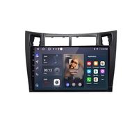 Pantalla Carplay Coche Inalámbrica para Toyota Yaris Vizi 2005-2012 A-Pple Carplay & Android Auto, Autoradio Portátil Car Play con Pantalla Táctil, GPS, 8 Nuclear 8G+256G