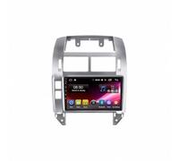Pantalla Carplay Coche Inalámbrica para Volkswagen Polo 4 Mk4 2001-2009 Mirror Link, Incell Touchscreen Radio Coche con Bluetooth Radio USB/Eq Comandos Al, 8 Nuclear 6G+128G
