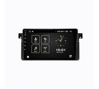 Pantalla Carplay Coche para BMW E46 M3 318/320/325/330/335 1998-2006 Pantalla Táctil HD, Tipo C, Carga Rápida, Radio FM RDS, Micrófono y Cámara de Visión Trasera, 8 Nuclear 6G+128G