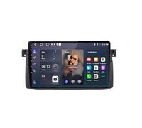 Pantalla Carplay Coche para BMW E46 M3 X5 1998-2006 con Bluetooth, Mirror Link, Airplay, FM, Aux, Siri, Navegación, Micrófono y Cámara de Visión Trasera, 8 Nuclear 4G+64G