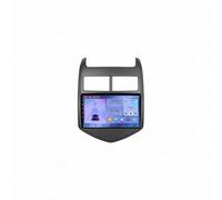Pantalla Carplay Coche para Chevrolet Aveo2 Sonic T300 2011-2015 con Bluetooth, Mirror Link, Airplay, FM, Aux, Siri, Navegación, Micrófono y Cámara de Visión Trasera, 8 Nuclear 8G+256G