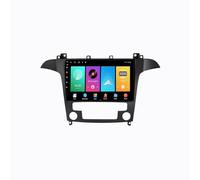 Pantalla Carplay Coche para Ford S-MAX 2006-2015 con Bluetooth, Mirror Link, Airplay, FM, Aux, Siri, Navegación, Micrófono y Cámara de Visión Trasera, 4 Nuclear 1G+16G