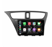 Pantalla Carplay Coche para Honda Civic Hatchback 2012-2017 Pantalla Táctil HD, Tipo C, Carga Rápida, Radio FM RDS, Micrófono y Cámara de Visión Trasera, 4 Nuclear 1G+16G