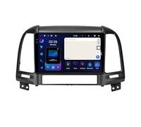 Pantalla Carplay Coche para Hyundai Santa Fe 2 2006-2012 con Bluetooth, Mirror Link, Airplay, FM, Aux, Siri, Navegación, 8 Nuclear 6G+128G