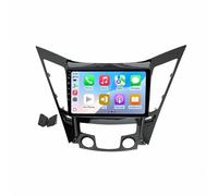 Pantalla Carplay Coche para Hyundai Sonata 2011-2015 Pantalla Táctil HD, Tipo C, Carga Rápida, Radio FM RDS, Micrófono y Cámara de Visión Trasera, 4 Nuclear 1G+16G