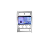 Pantalla Carplay Coche para Jeep Cherokee Liberty KK 2007-2012 Enlace Espejo, Navegación, Siri, G00Gle Asistente de Voz, FM, Aux, Bluetooth, 4 Nuclear 4G+64G