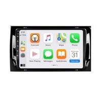 Pantalla Carplay Coche para Karoq NU7 2017-2021 Enlace Espejo iOS, Navegación, G00Gle Asistente de Voz, Siri, FM, Aux, Bluetooth, 4 Nuclear 1G+16G