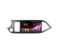 Pantalla Carplay Coche para Kia Morning 2 Picanto LHD 2011-2017 Pantalla Táctil HD, Tipo C, Carga Rápida, Radio FM RDS, Micrófono y Cámara de Visión Trasera, 8 Nuclear 8G+256G