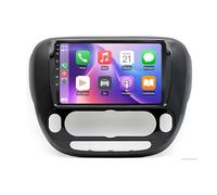 Pantalla Carplay Coche para Kia Soul 2013-2019 Enlace Espejo, Navegación, Siri, G00Gle Asistente de Voz, FM, Aux, Bluetooth, 4 Nuclear 4G+64G