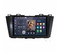 Pantalla Carplay Coche para Mazda 5 3 CW 2010-2015 Pantalla Táctil HD, Tipo C, Carga Rápida, Radio FM RDS, Micrófono y Cámara de Visión Trasera, 4 Nuclear 2G+32G