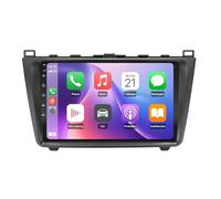 Pantalla Carplay Coche para Mazda 6 Rui Wing 2009-2015 Pantalla Táctil HD, Tipo C, Carga Rápida, Radio FM RDS, Micrófono y Cámara de Visión Trasera, 4 Nuclear 1G+16G