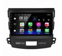 Pantalla Carplay Coche para Mitsubishi Outlander 2 2005-2011 Pantalla Táctil HD, Tipo C, Carga Rápida, Radio FM RDS, Micrófono y Cámara de Visión Trasera, 4 Nuclear 4G+64G