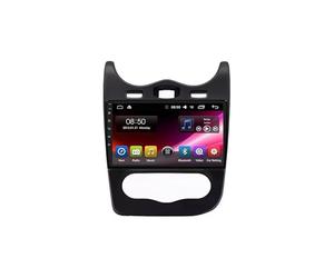 Pantalla Carplay Coche para Renault Sandero Stepway GT 2013-2014 Pantalla Táctil HD, Tipo C, Carga Rápida, Radio FM RDS, Micrófono y Cámara de Visión Trasera, 4 Nuclear 1G+16G
