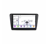 Pantalla Carplay Coche para Skoda Rapid Seat Toledo 2013-2019 Enlace Espejo iOS, Navegación, G00Gle Asistente de Voz, Siri, FM, Aux, Bluetooth, 8 Nuclear 8G+256G