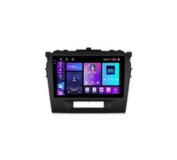 Pantalla Carplay Coche para Suzuki Vitara 4 2014-2020 con Bluetooth, Mirror Link, Airplay, FM, Aux, Siri, Micrófono y Cámara de Visión Trasera, 4 Nuclear 2G+32G
