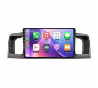 Pantalla Carplay Coche para Toyota Corolla E120 EX 2007-2012 Pantalla Táctil HD, Tipo C, Carga Rápida, Radio FM RDS, Micrófono y Cámara de Visión Trasera, 8 Nuclear 4G+64G