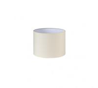 Pantalla cilindrica dori e27 beige 25dx25dx20h cm tejido popelin