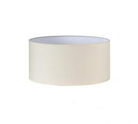 Pantalla cilindrica dori e27 beige 45dx45dx22h cm tejido popelin