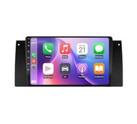 Pantalla Coche para BMW X5 E39 E53 2000-2007 Enlace Espejo, Siri, G00Gle Asistente de Voz, Navegación, FM, Aux, Bluetooth, 8 Nuclear 4G+64G