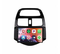 Pantalla Coche para Chevrolet Spark Beat Matiz Creative 2010-2014 con Bluetooth, Mirror Link, Airplay, FM, Aux, Siri, Navegación, Micrófono y Cámara de Visión Trasera, 8 Nuclear 4G+64G