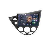 Pantalla Coche para Ford Fiesta 1995-2001 Focus MK1 1998-2004 con Bluetooth, Mirror Link, Airplay, FM, Aux, Siri, Navegación, 4 Nuclear 1G+16G