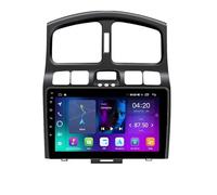 Pantalla Coche para Hyundai Classic Santa Fe 2000-2012 Pantalla Táctil HD, Tipo C, Carga Rápida, Radio FM RDS, Micrófono y Cámara de Visión Trasera, 8 Nuclear 8G+256G