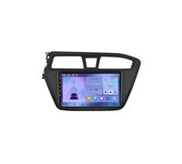 Pantalla Coche para Hyundai i20 2 GB 2018-2020 Pantalla Táctil HD, Tipo C, Carga Rápida, Radio FM RDS, Micrófono y Cámara de Visión Trasera, 4 Nuclear 1G+16G