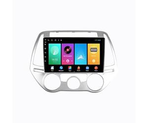 Pantalla Coche para Hyundai i20 PB 2012-2014 Enlace Espejo, Siri, G00Gle Asistente de Voz, Navegación, FM, Aux, Bluetooth, 8 Nuclear 8G+256G