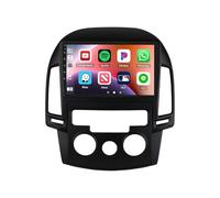 Pantalla Coche para Hyundai I30 AT MT 2006-2011 con Bluetooth, Mirror Link, Airplay, FM, Aux, Siri, Navegación, 4 Nuclear 1G+16G