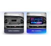 Pantalla Coche para Hyundai Sonata 7 LF 2014-2017 Pantalla Táctil HD, Tipo C, Carga Rápida, Radio FM RDS, Micrófono y Cámara de Visión Trasera, 4 Nuclear 1G+16G
