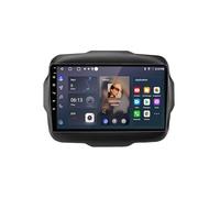Pantalla Coche para Jeep Renegade 2016-2020 Pantalla Táctil HD, Tipo C, Carga Rápida, Radio FM RDS, Micrófono y Cámara de Visión Trasera, 8 Nuclear 8G+256G