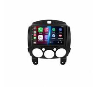 Pantalla Coche para Mazda 2 Demio 2007-2014 Pantalla Táctil HD, Tipo C, Carga Rápida, Radio FM RDS, Micrófono y Cámara de Visión Trasera, 4 Nuclear 2G+32G