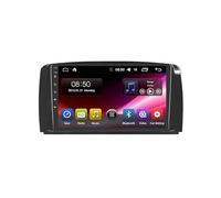 Pantalla Coche para Mercedes Benz R Class W251 2007-2011 Enlace Espejo iOS, Navegación, G00Gle Asistente de Voz, Siri, FM, Aux, Bluetooth, 4 Nuclear 4G+64G