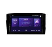 Pantalla Coche para Mercedes M-Class GL-Class 2005-2012 Enlace Espejo iOS, Navegación, G00Gle Asistente de Voz, Siri, FM, Aux, Bluetooth, 4 Nuclear 4G+64G