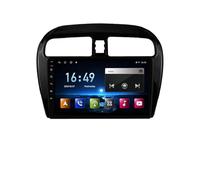 Pantalla Coche para Mitsubishi Dodge Attitude 2012-2018 Enlace Espejo, Siri, G00Gle Asistente de Voz, Navegación, FM, Aux, Bluetooth, 4 Nuclear 1G+16G