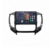 Pantalla Coche para Mitsubishi L200 5 2018-2021 Pantalla Táctil HD, Tipo C, Carga Rápida, Radio FM RDS, Micrófono y Cámara de Visión Trasera, 8 Nuclear 4G+64G