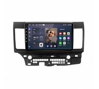 Pantalla Coche para Mitsubishi Lancer 10 CY 2007-2017 Pantalla Táctil HD, Tipo C, Carga Rápida, Radio FM RDS, Micrófono y Cámara de Visión Trasera, 4 Nuclear 2G+32G
