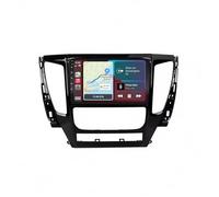Pantalla Coche para Mitsubishi Pajero Sport 2 2008-2016 Pantalla Táctil HD, Tipo C, Carga Rápida, Radio FM RDS, Micrófono y Cámara de Visión Trasera, 8 Nuclear 8G+256G
