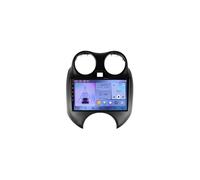 Pantalla Coche para Nissan March K13 2010-2013 Pantalla Táctil HD, Tipo C, Carga Rápida, Radio FM RDS, Micrófono y Cámara de Visión Trasera, 4 Nuclear 1G+16G