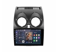 Pantalla Coche para Peugeot 108 For Nissan Qashqai 1 J10 2006-2013 Enlace Espejo iOS, Navegación, G00Gle Asistente de Voz, Siri, FM, Aux, Bluetooth, 4 Nuclear 1G+16G