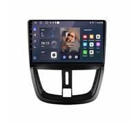 Pantalla Coche para Peugeot 207 207CC 2006-2015 Pantalla Táctil HD, Tipo C, Carga Rápida, Radio FM RDS, Micrófono y Cámara de Visión Trasera, 8 Nuclear 4G+64G
