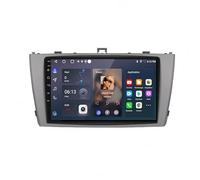 Pantalla Coche para Toyota Avensis T27 2008-2015 Enlace Espejo iOS, Navegación, G00Gle Asistente de Voz, Siri, FM, Aux, Bluetooth, 4 Nuclear 4G+64G