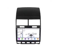 Pantalla Coche para VW Volkswagen Touareg 2002-2010 Enlace Espejo, Siri, G00Gle Asistente de Voz, Navegación, FM, Aux, Bluetooth, 4 Nuclear 1G+16G