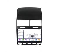 Pantalla Coche para VW Volkswagen Touareg 2002-2010 Pantalla Táctil HD, Tipo C, Carga Rápida, Radio FM RDS, Micrófono y Cámara de Visión Trasera, 4 Nuclear 1G+16G