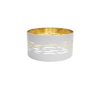 Pantalla colgante niebla 1xe27 blanco-oro 40dx40dx20h