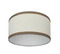Pantalla colgante/p.salon soprano e27 beis 40dx40dx21h