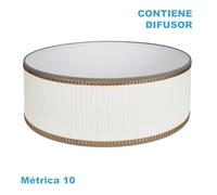 Pantalla colgante soprano m10 beis 60dx60dx23h difusor incluido